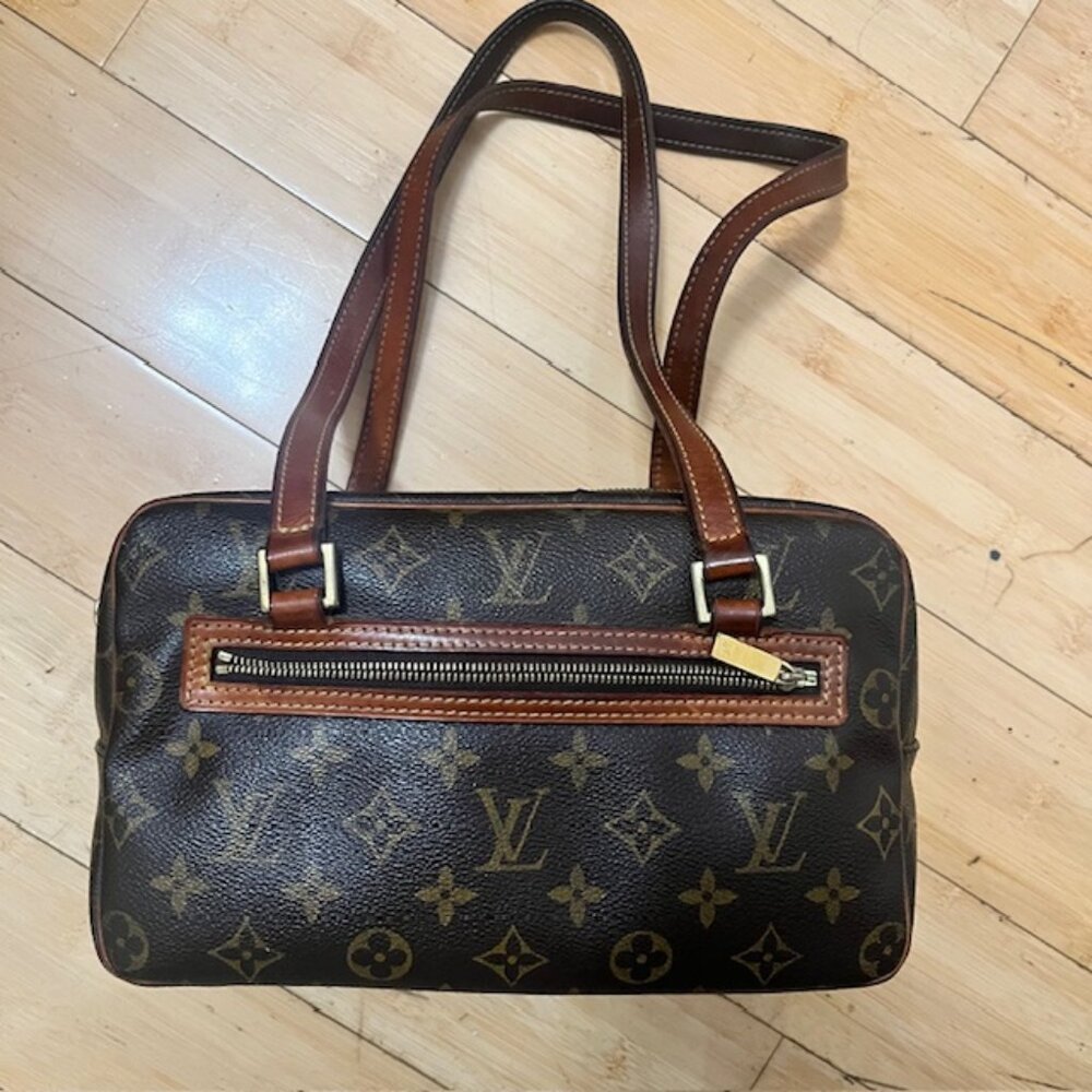 Authentic Louis Vuitton Monogram Cite MM Shoulder Bag
